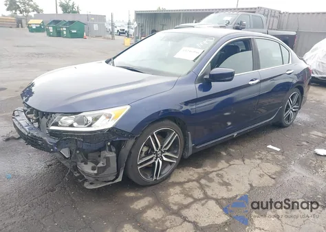 2016 Honda Accord Sport z USA, uszkodzony, nr VIN 1HGCR2F63GA082449